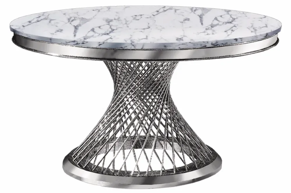 Produktbild för Arin matbord silver