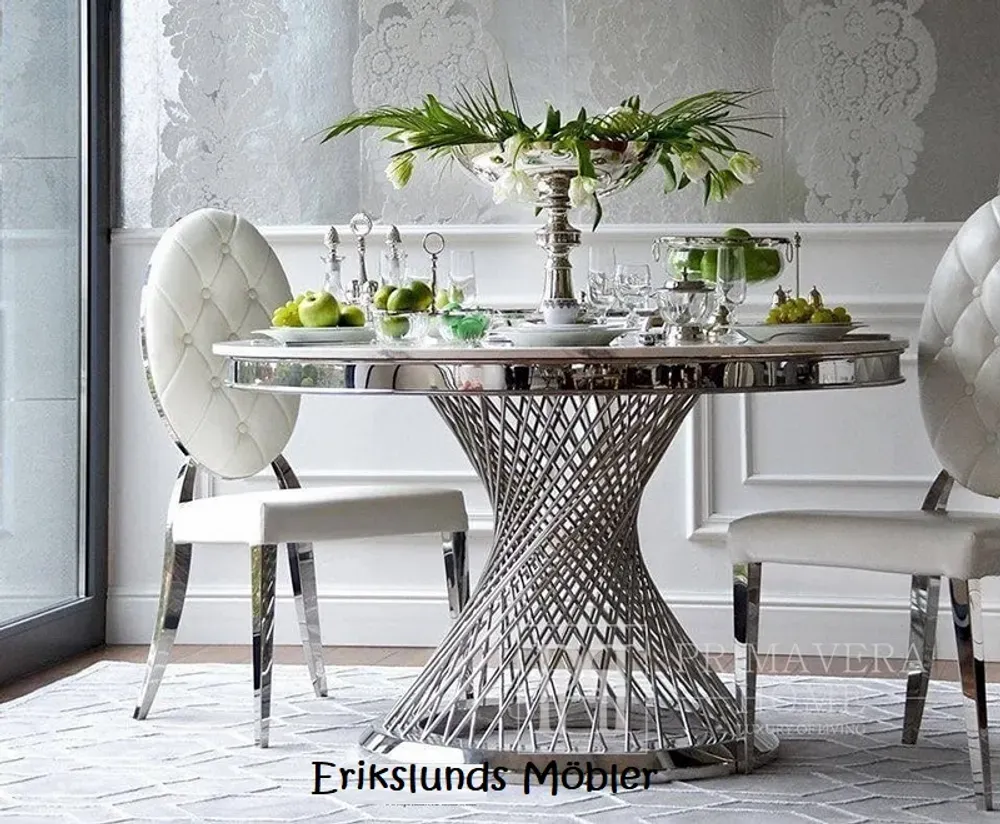 Produktbild för Arin matbord silver