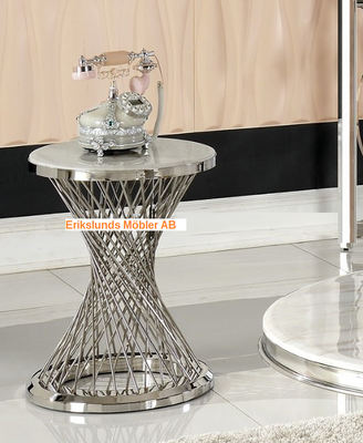 Produktbild för Arin silver sidobord