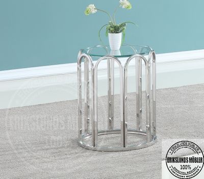 Produktbild för Rimo sidobord silver färg  