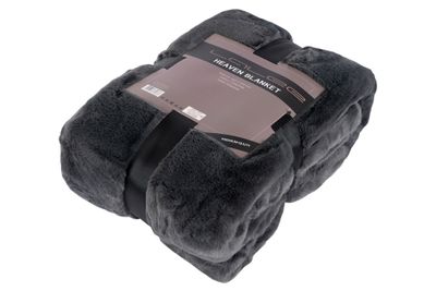 Produktbild för Heaven Blanket i grafit färg