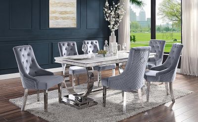 Produktbild för Madison matbord silver 