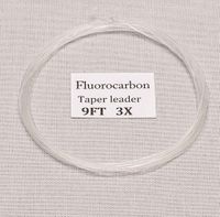 Tapered Fluorocarbon leader lines