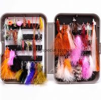 Sea trout case 1 with 40 x flies.