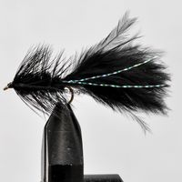 Osta Wolly Bugger Musta koko 12 | Fly Fishing on meidän asia | Perhokalasus asiantuntilja