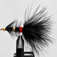 Salmon Trout fly Black 