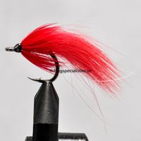 Kjøp laks.Rød, krok 10 mm | Fluefiske er vår greie | Flue-spesialisten