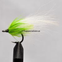 Buy Salmon White Green, Owner hook 10 mm | Fly fishing is our thing | The flyspecialist