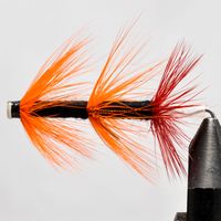 Buy Woolly sock Orange-Red | Fly fishing is our thing | The flyspecialist