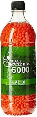 Combat Zone Amo 0,12g ca 5000st i flaska, röd