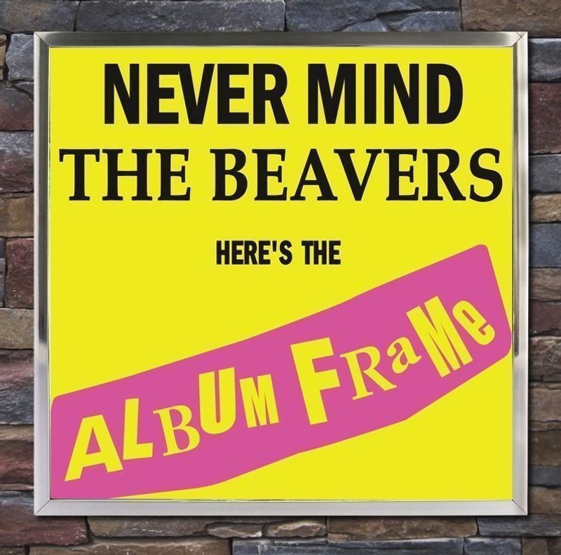 Aluminiumram f&ouml;r 12&rdquo; vinylskivor