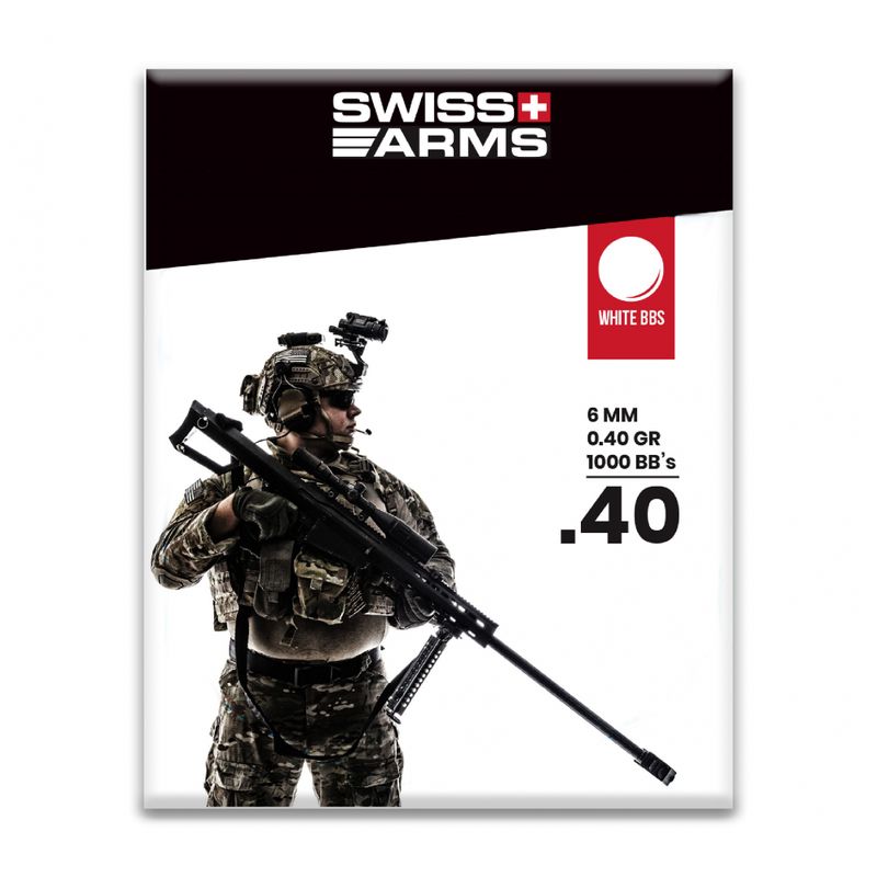 Swiss Arms 0,40g BB White - 1000 bbs