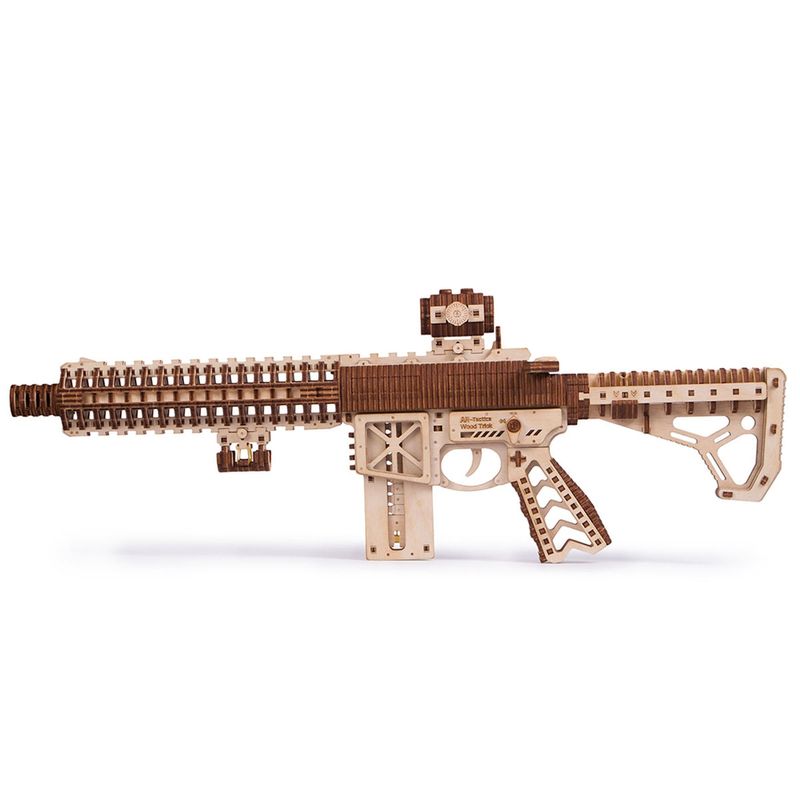 Wood Trick Wooden Model Kit Assault Gun ART