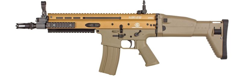 FN SCAR-L Dark Earth, eldrivet gevär