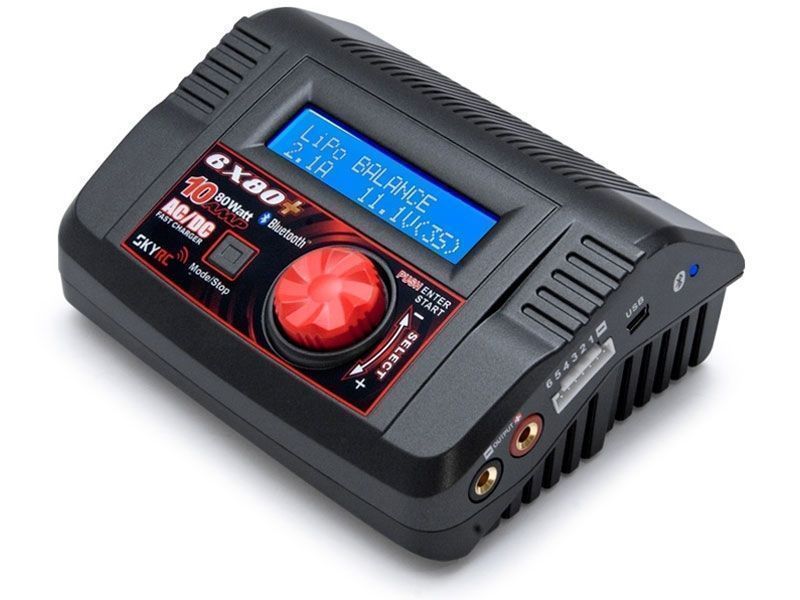 SkyRc 6×80 Plus AC/DC Bluetooth Laddare