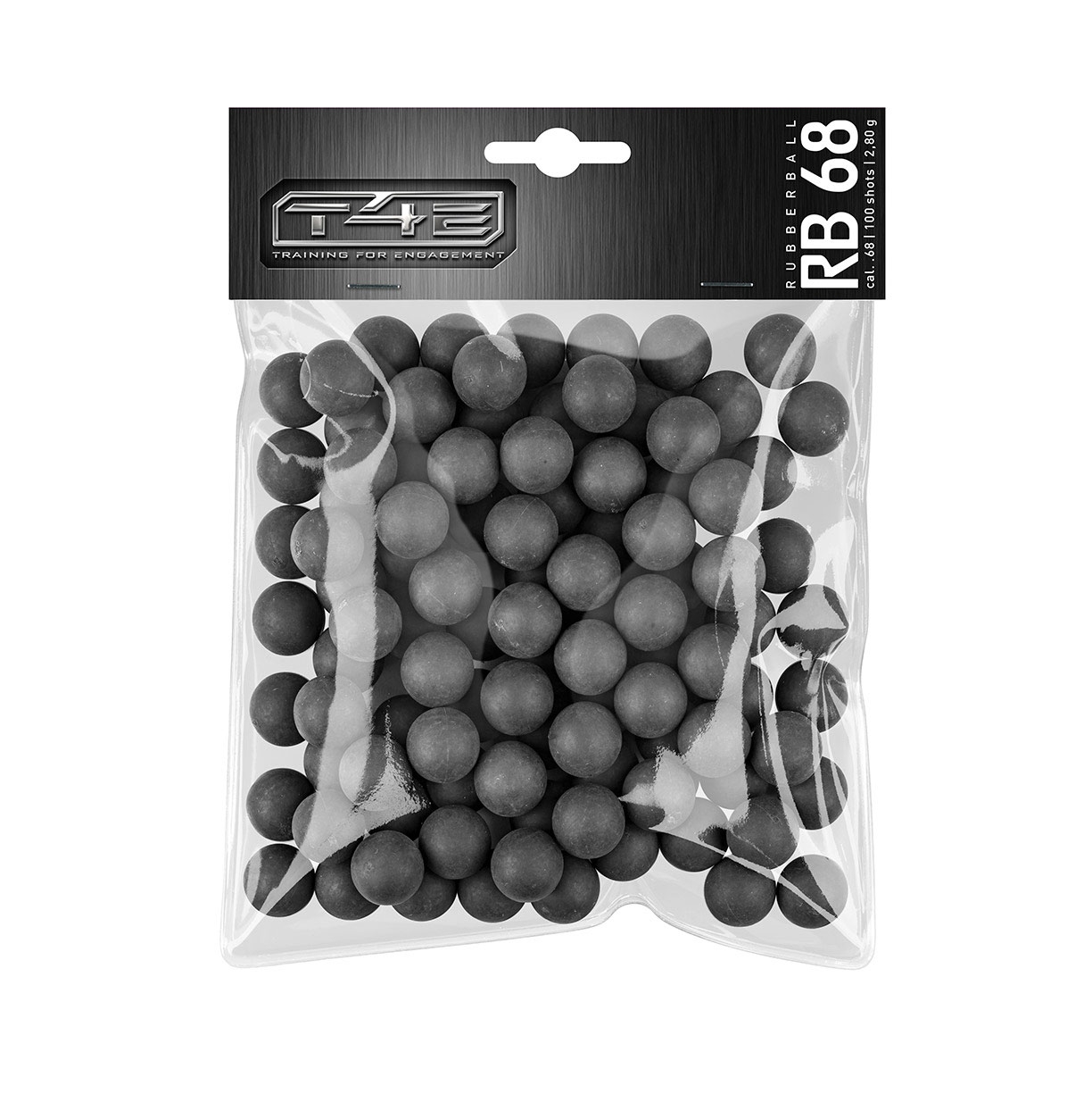 Gummikulor .68 till T4E, 100-pack