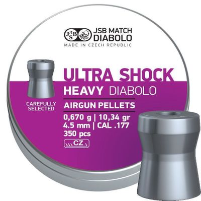 JSB Ultra Shock Heavy, 4,5mm - 0,670g