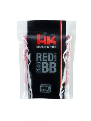 HK, Red Battle BB 2500 rounds, 0,25g