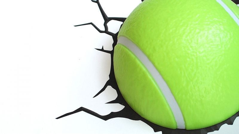 3D Tennis Ball Light