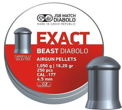 JSB Exact Beast, 4,52mm - 1,050g