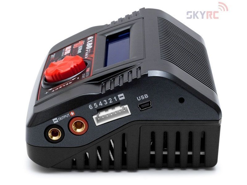 SkyRc 6x80 Plus AC/DC Bluetooth Laddare