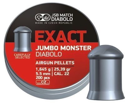 JSB Exact Jumbo Monster, 5,52mm - 1,645g - 200st
