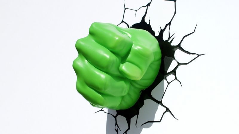 3D Hulk Fist