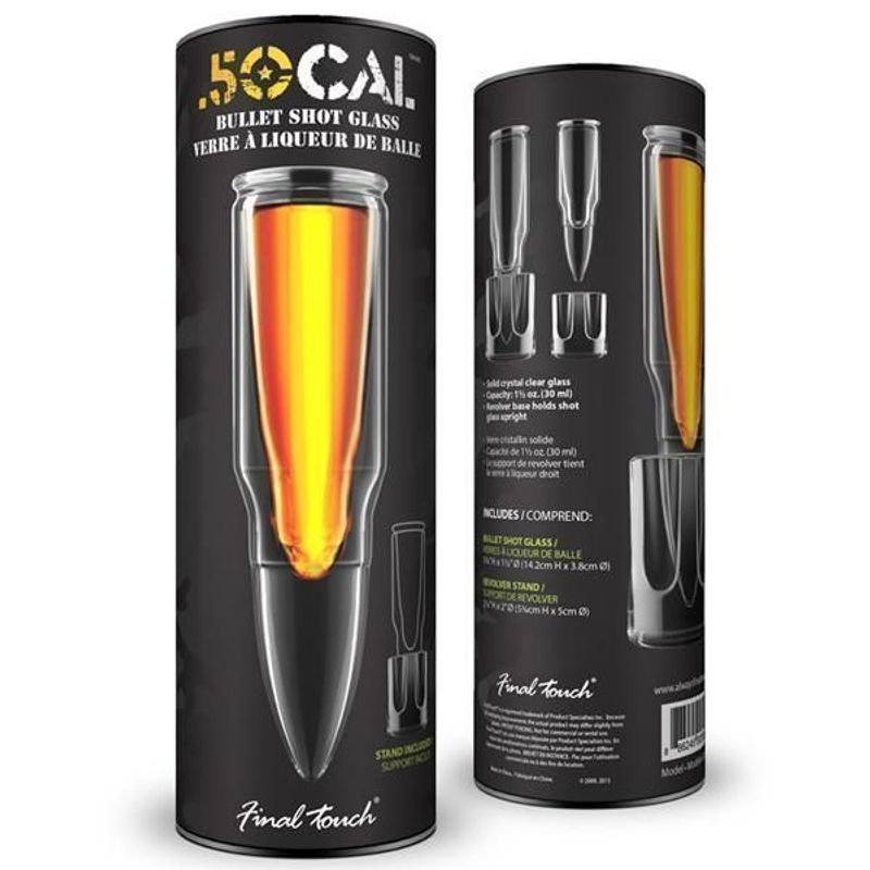 50 Calibre Shot Glass