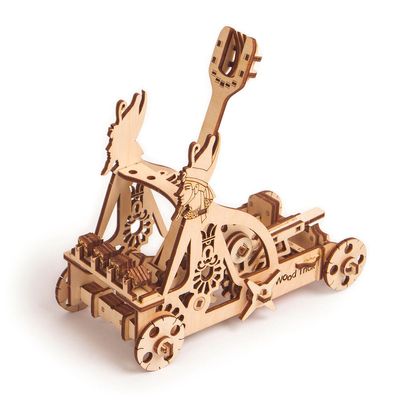 Wood Trick Wooden Model Kit - Katapult