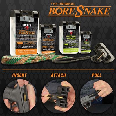 Hoppe’s BoreSnake Viper Den™ Kal .22 - .223/5.56mm Rifle