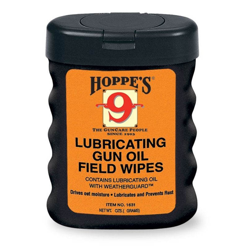 Hoppe's No.9 Gun Oil Field Wipes (50st)