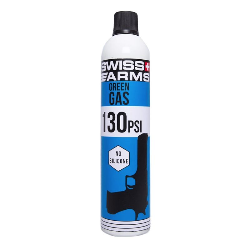 Swiss Arms 130PSI Green Gas No Silicone 760ml