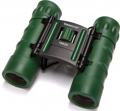 Tasco 10X25 Essentials, FRP Compact Green