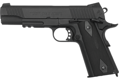 Colt 1911 Rail Blackened Co2 6mm