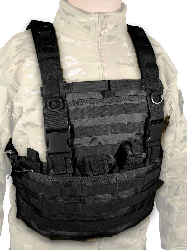 Swiss Arms Tactical Vest MOLLE System Black