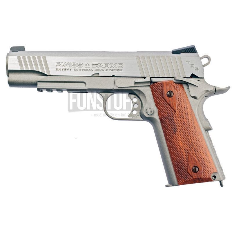Swiss Arms SA 1911 Tactical Rail 4,5mm, Stainless