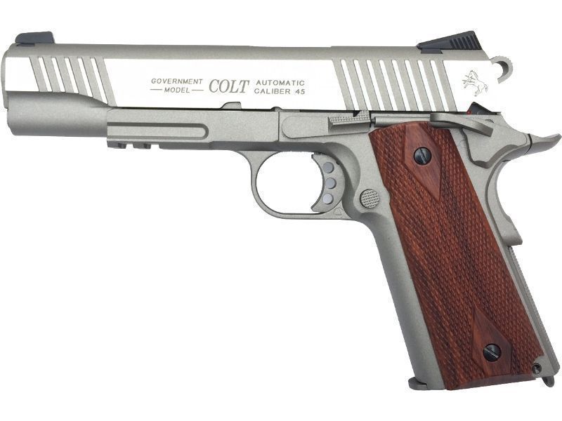 Colt 1911 Rail Stainless Co2 6mm