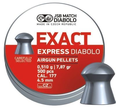 JSB Exact Express, 4,52mm - 0,510g