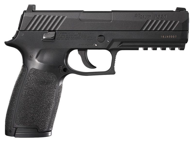 Sig Sauer P320 ASP 4,5mm, Black