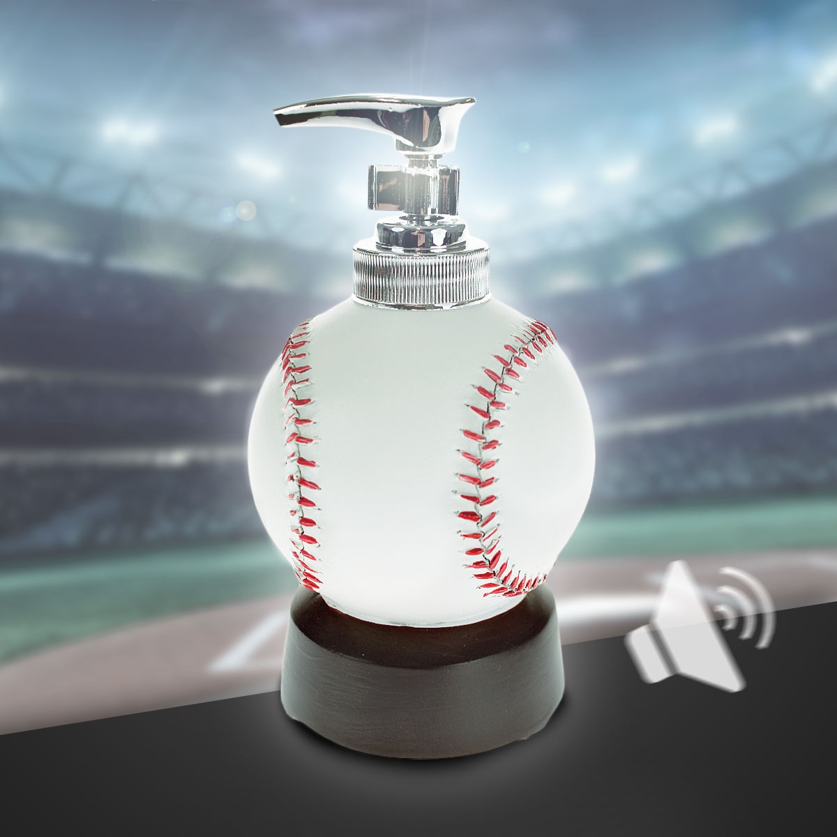 Tvålpump med ljudeffekter – Baseball