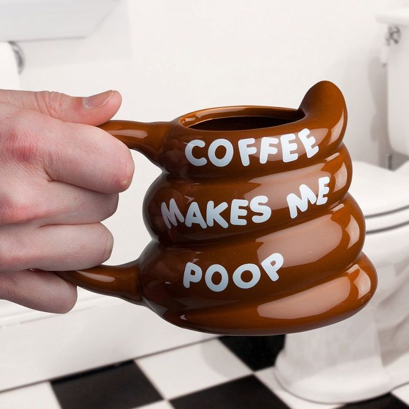 Coffee Makes Me Poop Mugg