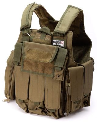 Swiss Arms Tactical Vest CIRAS OD Green
