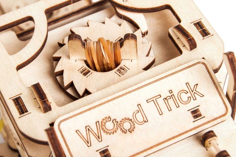 Wood Trick Wooden Model Kit - Big Rig