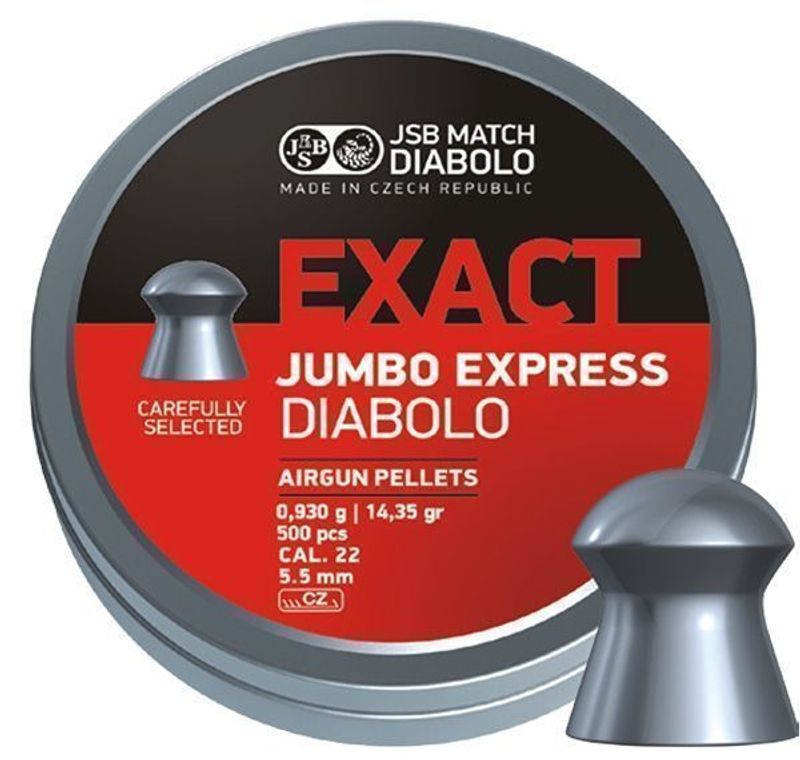 JSB Exact Jumbo Express, 5,52mm - 0,930g - 500st