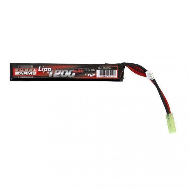 Swiss Arms Lipo 7,4V 1200mAh 25C Stick