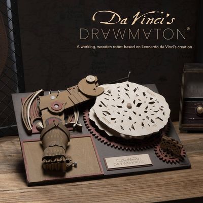 Robotime Da Vinci´s Drawmaton The Slayer- Drawing machine 