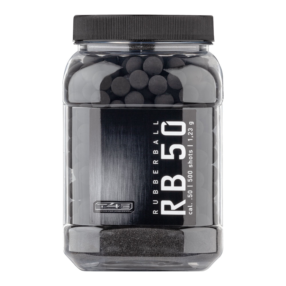 Gummikulor .50 BP till T4E, 1,23g 500-pack Prac Series