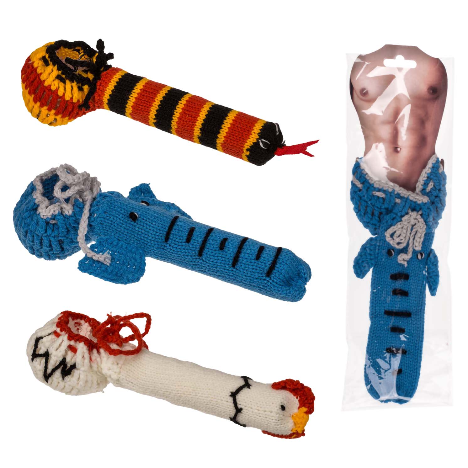 Stickad Snoppvärmare