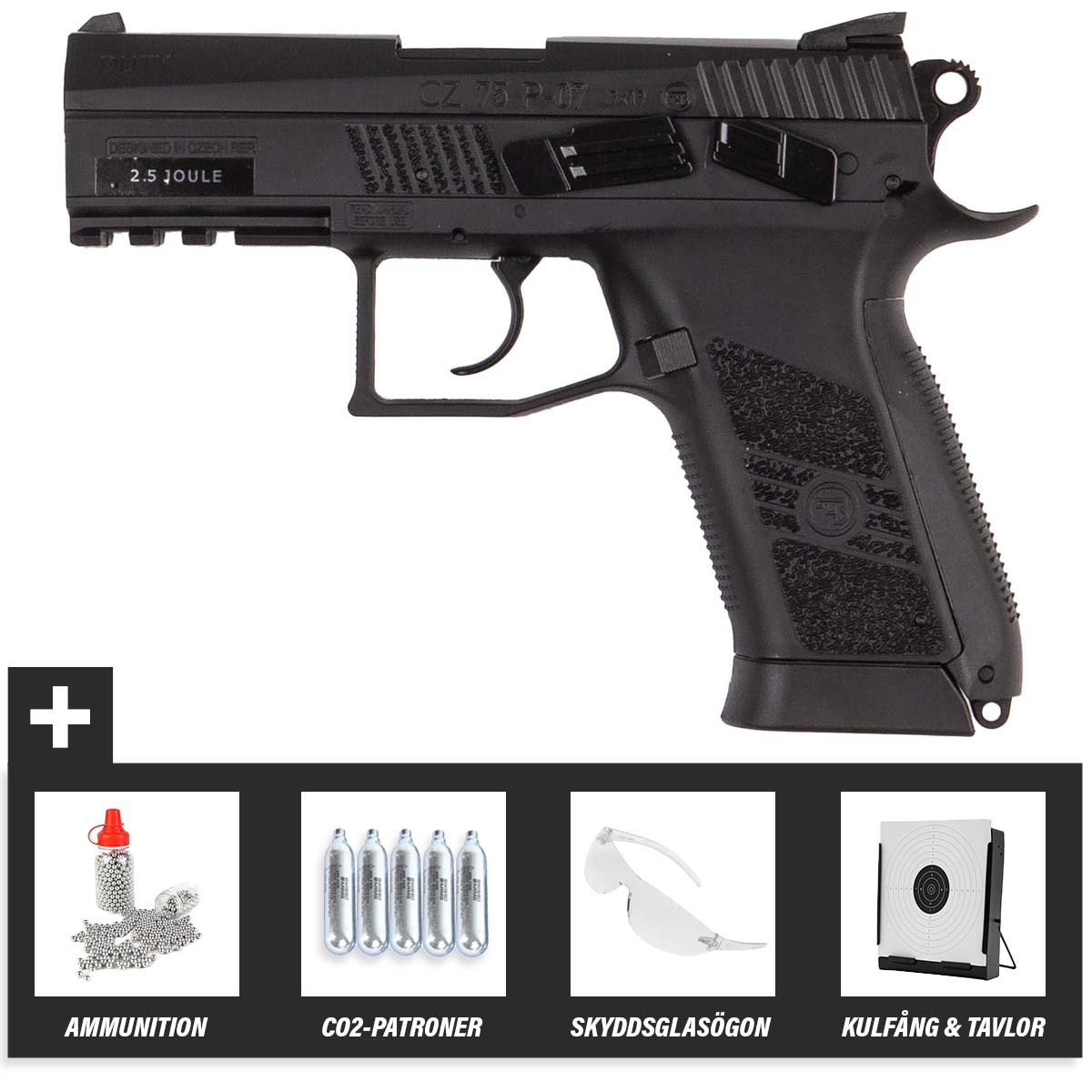 ASG - CZ 75 P-07 DUTY - PAKET