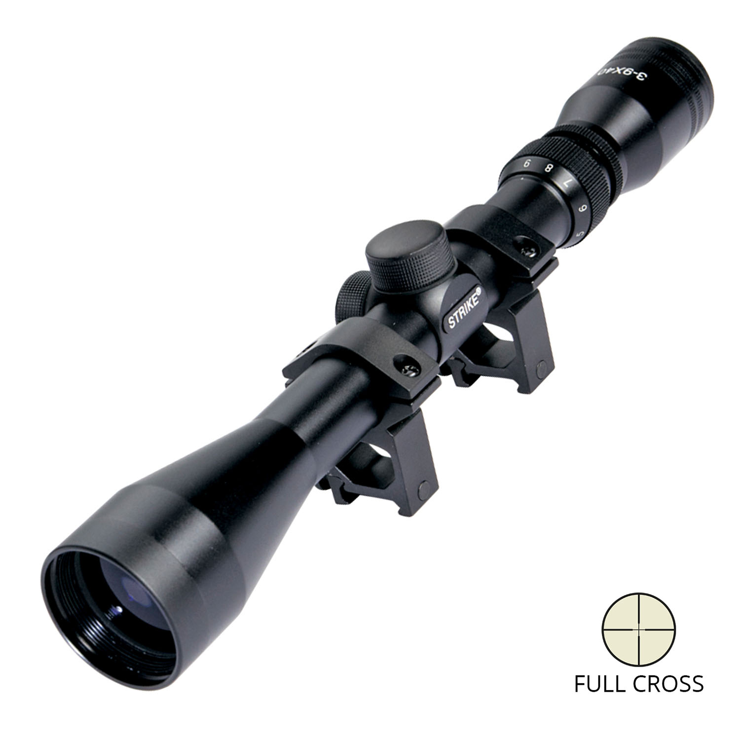 Strike Systems® – Kikarsikte 3-9×40 med Weaver Fästen